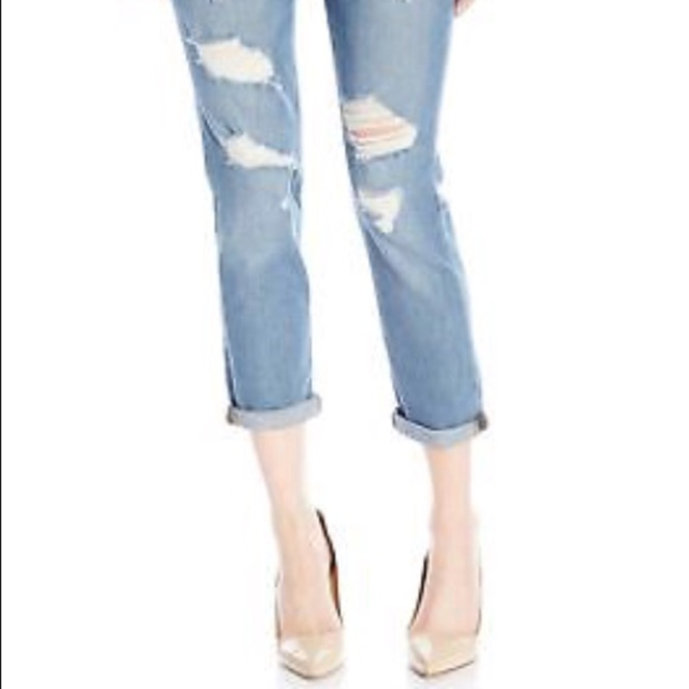 Joe’s Distressed Billie Crop Jeans - Picture 5 of 6